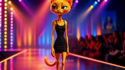 The kitten was humiliated and laughed at, but she came back #cats #shorts #catlovers #ai