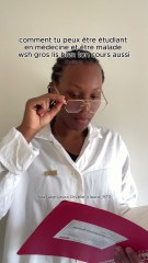 comment tu peux être étudiant en médecine et être malade wsh gros lis bien ton cours aussi #médecine #étudiant #santé #docteur #humour #seconddegré 😭