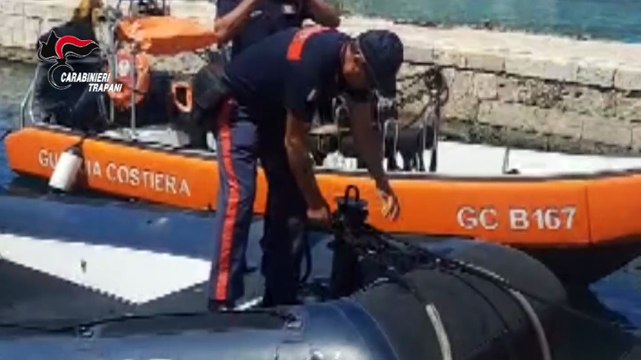 Favignana, i carabinieri salvano quattro tartarughe Caretta Caretta
