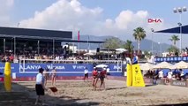 Antalya'daki Plaj Voleybolu Pro Tur'da şampiyonlar belli oldu