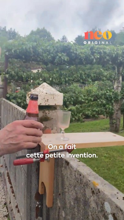 Comment prendre l’apéro avec son voisin sans bouger de chez soi ? Ce haut-marnais a trouvé la solution idéale ! 🍻