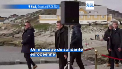 Macron réaffirme son soutien au Groenland lors d'une visite avant le sommet du G7
