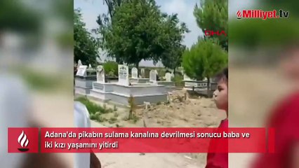 Babanın 'mazarlık' paylaşımı trajediye dönüştü: İki kızım da gerçeği görmek zorunda