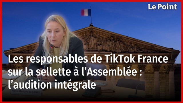 Mauvais moments pour les responsables de TikTok France à l'Assemblée. L'audition intégrale.