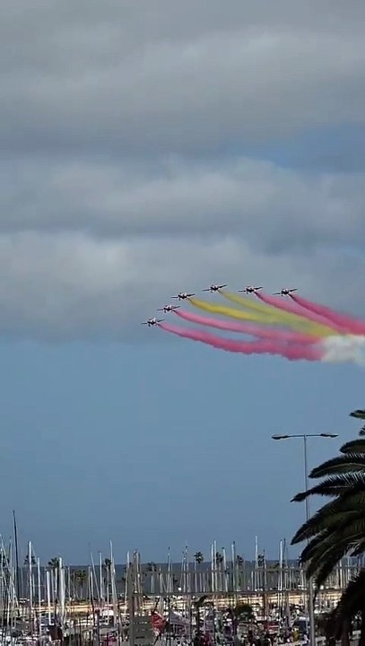 Patrulla Águila en Las Palmas de Gran Canaria - ATLÁNTICOHOY