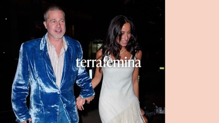 "Un père et sa fille !", "30 ans d'écart" : Brad Pitt s'affiche avec sa nouvelle copine, et Leonardo Dicaprio doit être jaloux