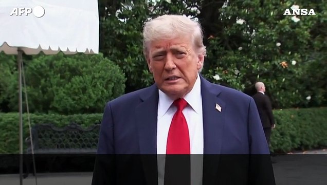 Trump: Spero in un accordo fra Israele e Iran, e' il momento