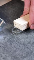 This drilling technique prevents tear-out 💡🛠️