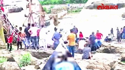 दोन्ही बाजूंनी बाईक..लोकांची गर्दी.. पूल कोसळतानाचा थरार कसा होता
