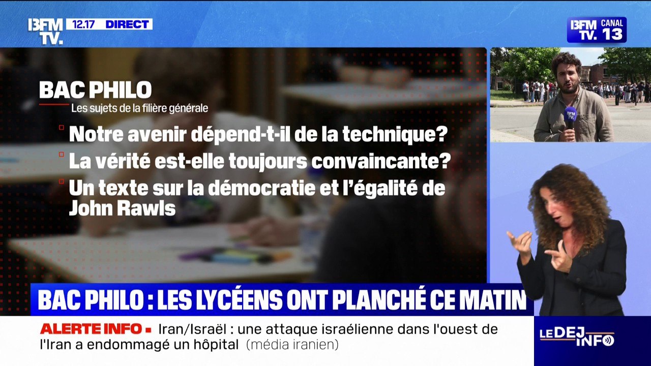 Les réactions des lycéens de Montigny-le-Bretonneux à la sortie de leur épreuve de philosophie du baccalauréat