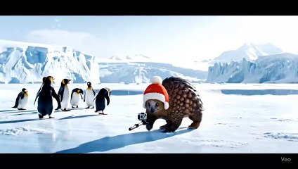 Pangolin vlogging Penguins