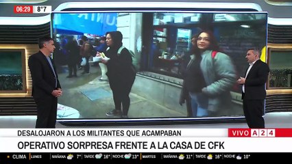 Expectativa por la presentación de Cristina Kirchner en Comodoro Py