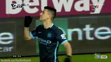 West Ham 2-2 Man City - Goals and Highlights (24/1/2016) | VTV3 HD