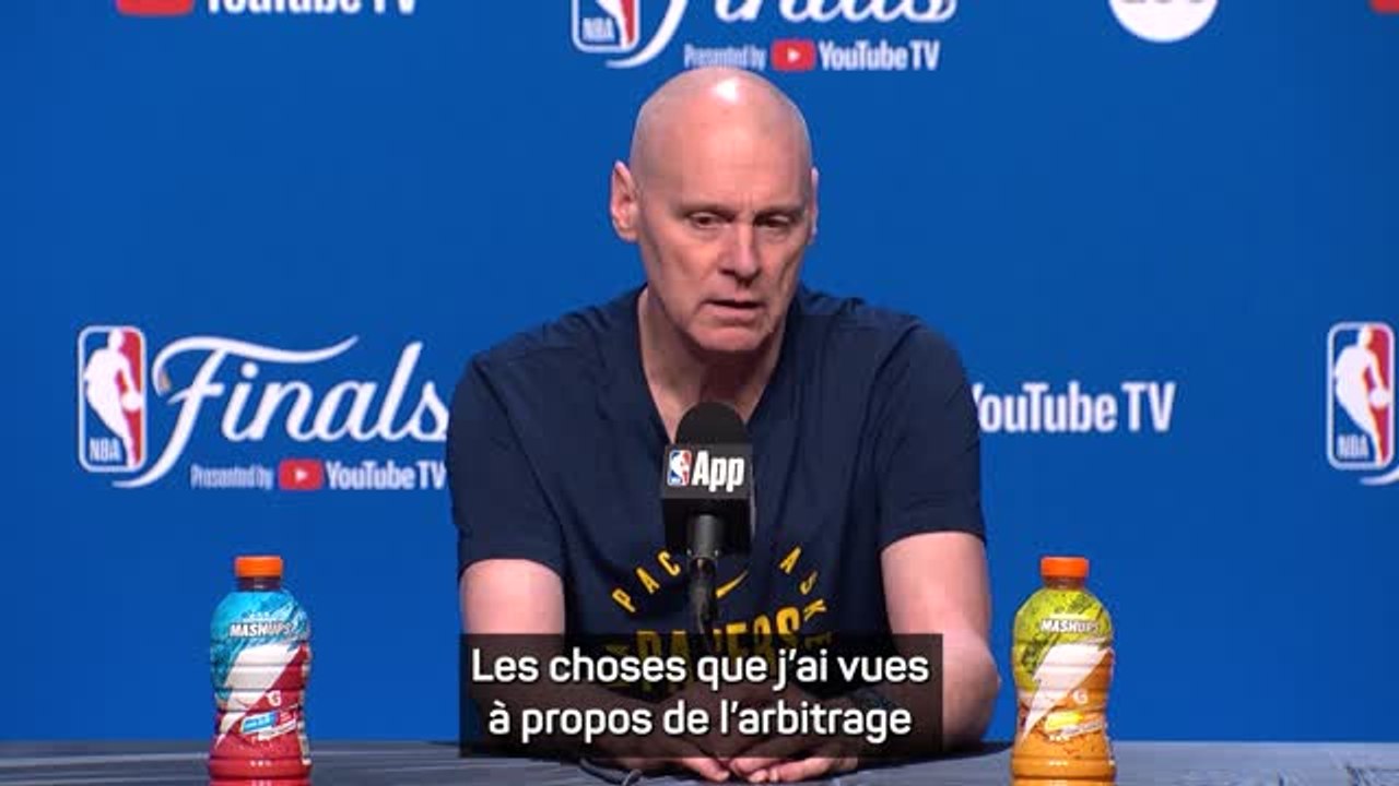 Pacers - Carlisle monte au créneau pour défendre les arbitres : "C'est injuste et stupide"