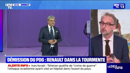 Luca de Meo, le PDG de Renault, démissionne de son poste de directeur général