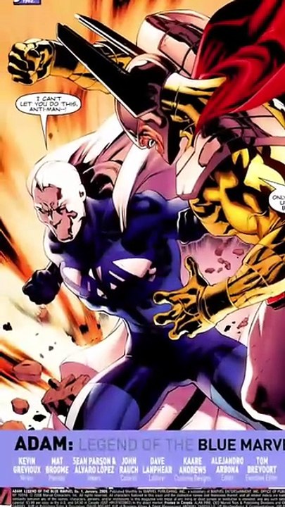 Qui est blue marvel