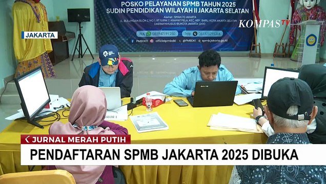 Posko Pendaftaran SPMB di Jakarta Diserbu Orangtua Murid