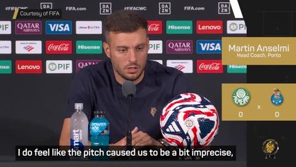 Porto boss blasts pitch after Palmeiras draw