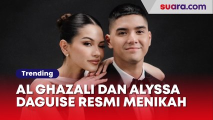 Sah! Al Ghazali dan Alyssa Daguise Resmi Menikah dengan Mahar 2025 Euro