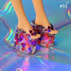 DIY stylish Barbie shoes! 👠✨