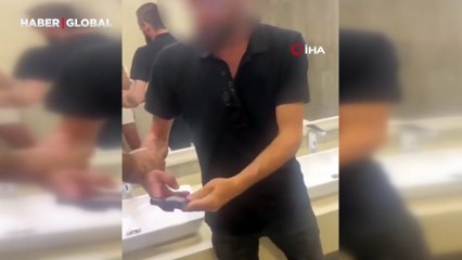 İstanbul'da AVM tuvaletinde iğrenç olay! Kadınlar fark etti