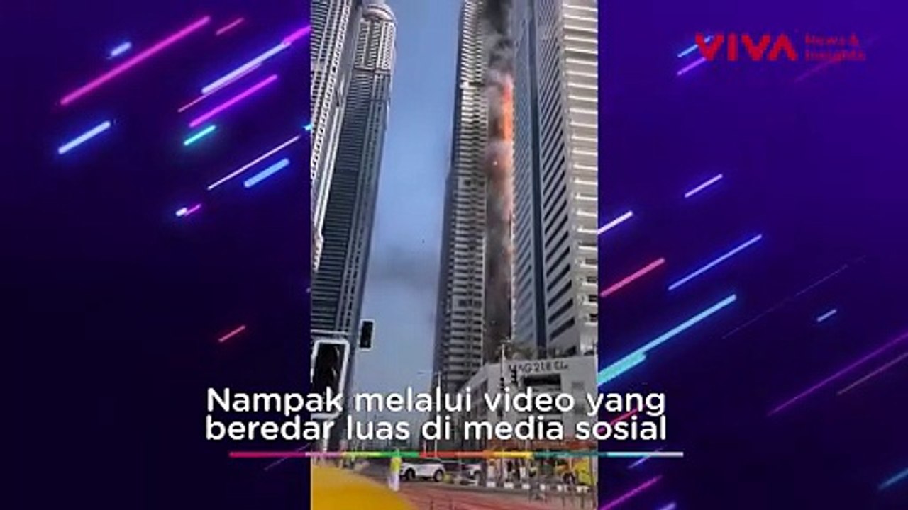 Pemandanagan Mengerikan saat Gedung Marina Pinn...