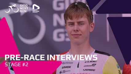 Giro Next Gen 2025 | Stage 2: Pre-race interviews
