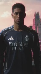 El Real Madrid presenta la segunda camiseta para la temporada 2025-26