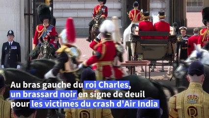 Londres : la parade d'anniversaire du roi rend hommage aux victimes du crash d'Air India