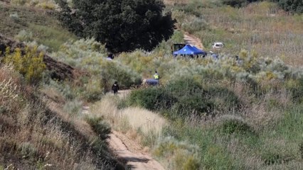 Medio centenar de policías y drones buscan en Carranque (Toledo) los restos de Heidi Paz