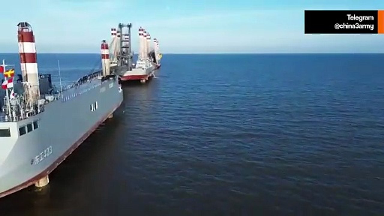 Chiny kontynuują testy barek desantowych zdolnych do operacji na Tajwanie