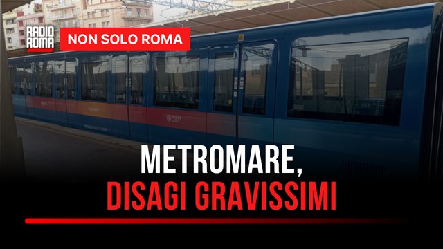 Disastro Metromare, stop tra Acilia e Ostia per un guasto gravi disagi per i pendolari