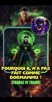 Pourquoi Strange n’a pas utilisé la boucle temporelle contre Thanos ?#CapCut #docteurstrange #thanos #avengersinfinitywar #endgame #avengers #pourtoi #fyp #marvel #mcu #theorie #dormammu