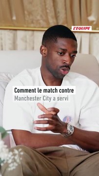 Ousmane Dembélé : « La victoire face à City a tout fait basculer » - Foot - Ligue des champions