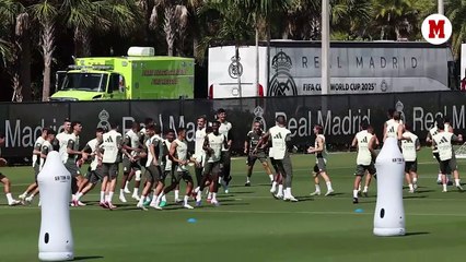 Así fue el primer entrenamiento del Real Madrid en Miami
