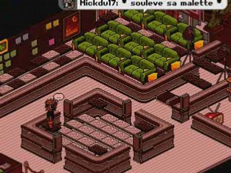 Entrance de CM punk (habbo)