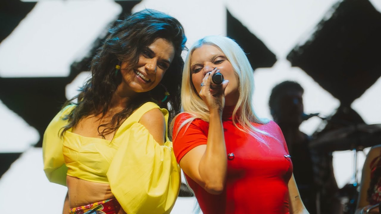 Mariana Aydar e Duda Beat cantam juntas no Terraiá 2025