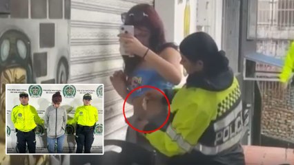 Video | Momento exacto de la captura de alias Gabriela, vinculada en el atentado contra Miguel Uribe