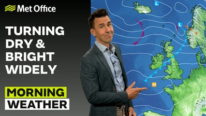 Met Office Morning Weather Forecast 17/06/25 – Largely dry and bright
