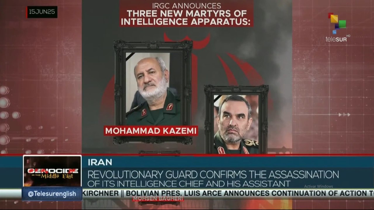 Iran, Revolutionary Guard confirms the assassination of its Intelligence Chief and his assistant