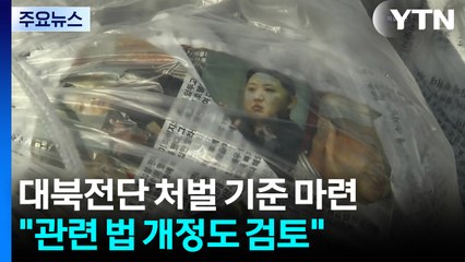 정부 "대북전단 처벌 기준 마련...법 개정도 검토" / YTN