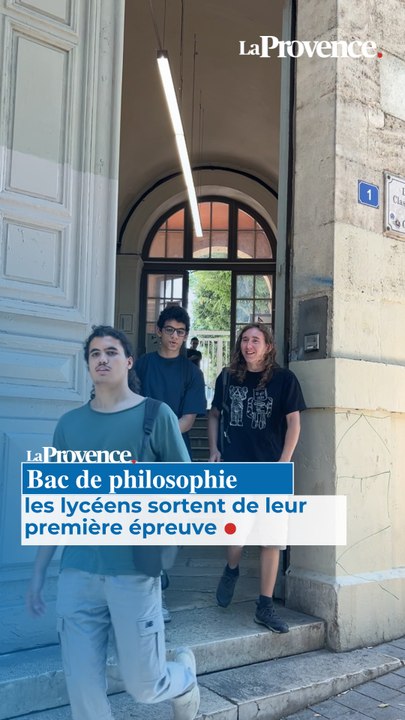 Bac de philosophie, les élèves sortent de leur première épreuve