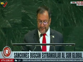 Canciller Gil recalcó urgencia para prevenir y mitigar efectos de las medidas coercitivas unilaterales