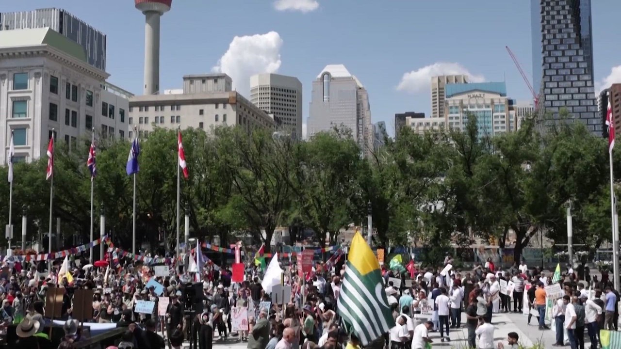Calgary Erupts with Protests Ahead of G7 Summit Arrival