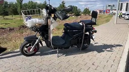 Tırın çarptığı elektrikli motosiklet sürücüsü ağır yaralandı