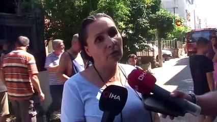 İzmir’de 4 katlı binanın zemin katında yangın