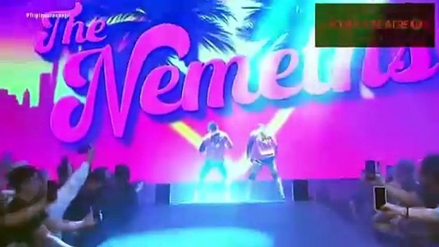 The TNA Tag Team Champs are here! The Nemeth #TriplemaniaRegia