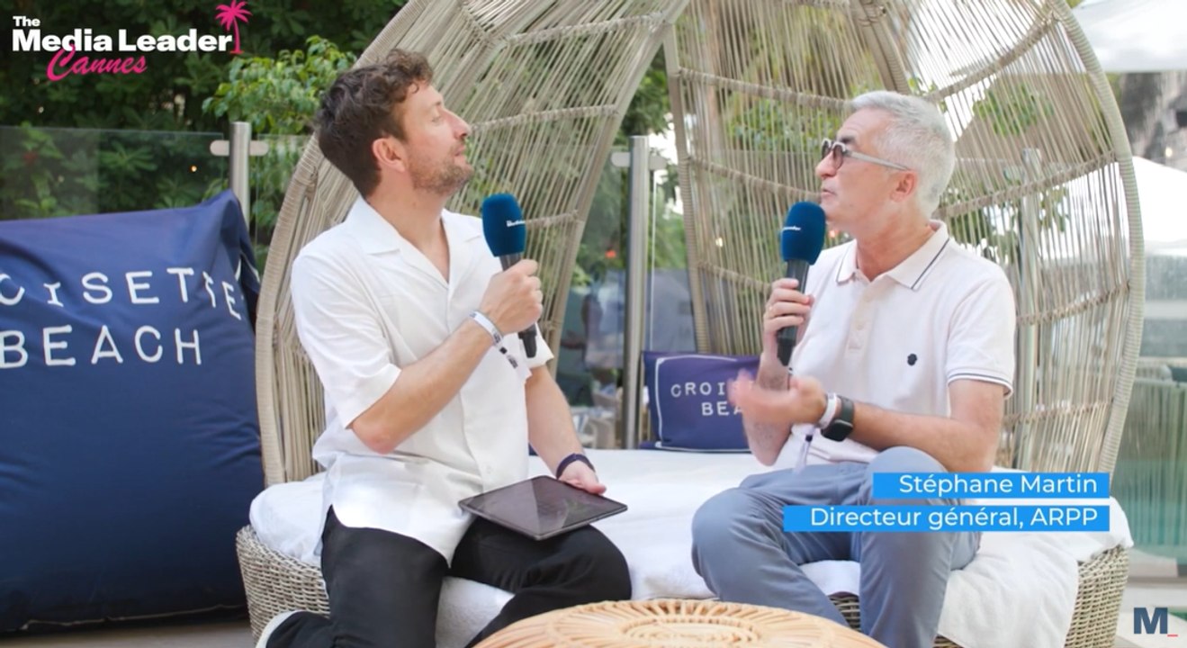Cannes Lions 2025 : Talk Video - The Media Leader Cannes - Stéphane Martin (ARPP)
