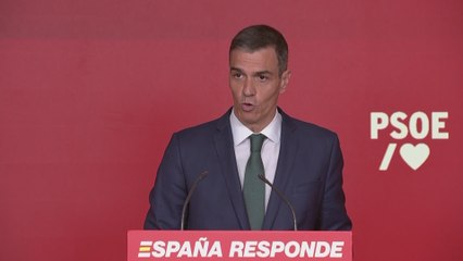 Las críticas de Sánchez al PP y Vox