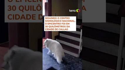 Terremoto atinge Lima, capital do Peru, causa deslizamentos de terra e mata homem #shorts